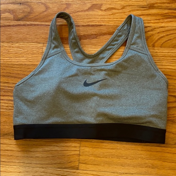 Nike Other - Nike dri-fit grey sports bra - size medium